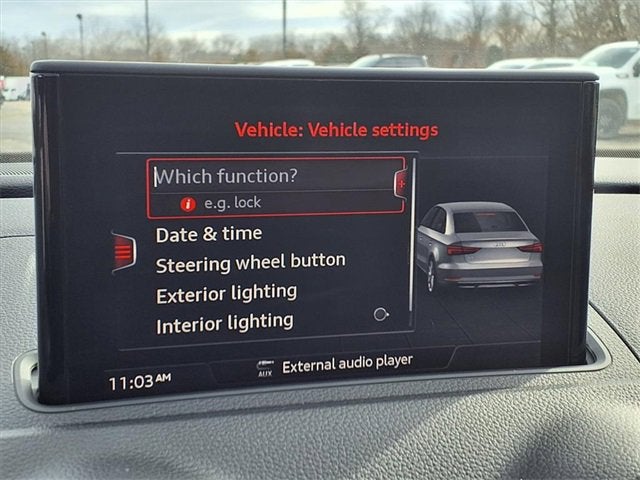 2018 Audi A3 Sedan Premium Plus